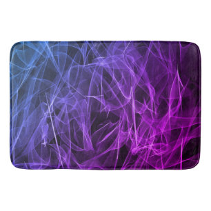 Elegant Smoke Swirls – Mystical Aesthetics Bath Mat