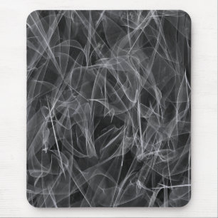 Elegant Smoke Swirls – Mystical Aesthetics Mouse Pad