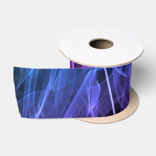 Elegant Smoke Swirls – Mystical Aesthetics Satin Ribbon