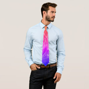 Elegant Smoke Swirls – Mystical Aesthetics Tie