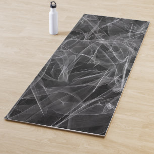 Elegant Smoke Swirls – Mystical Aesthetics Yoga Mat