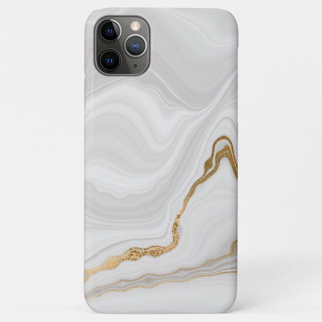  Elegant Soft Blue & White Ombre Case-Mate iPhone Case (Back)