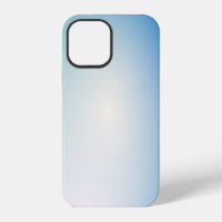 Elegant Soft Blue & White Ombre
