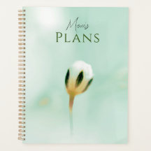 Elegant Soft Floral Print Planner