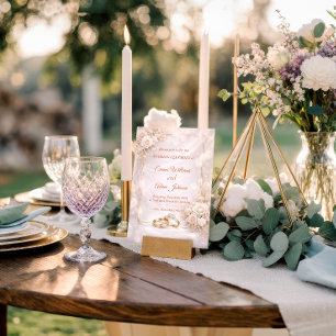 Elegant Soft Floral Wedding Invitation