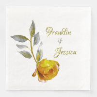 Elegant soft peace rose green & gold oval Wedding