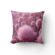 Elegant Soft Pink Botanical Floral Field Aesthetic