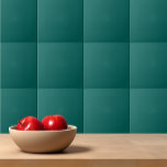 Elegant solid colour plain Alpine Green Tile<br><div class="desc">Elegant solid colour plain Alpine Green design.</div>