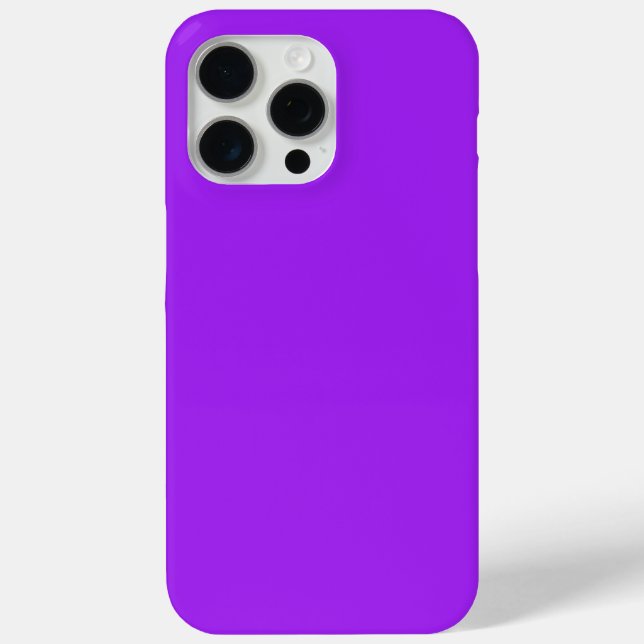 Elegant Solid Purple Case-Mate iPhone Case (Back)