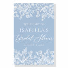 Elegant Something Blue Before I Do Bridal Shower