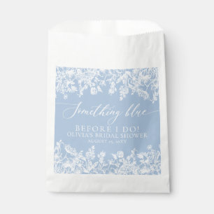 Elegant Something Blue Before I do Bridal Shower Favour Bag