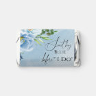 Elegant Something Blue Floral Bridal Shower