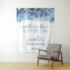 Elegant Something Blue Hydrangea Bridal Shower