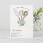 Elegant soon to be whisked away bridal shower invitation<br><div class="desc">It is a bridal shower invite.</div>