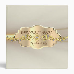 Elegant Sophisticated,Chic ,Gold Frame Binder