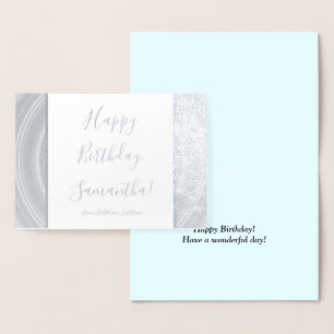 Elegant, Sophisticated "Happy Birthday" Card