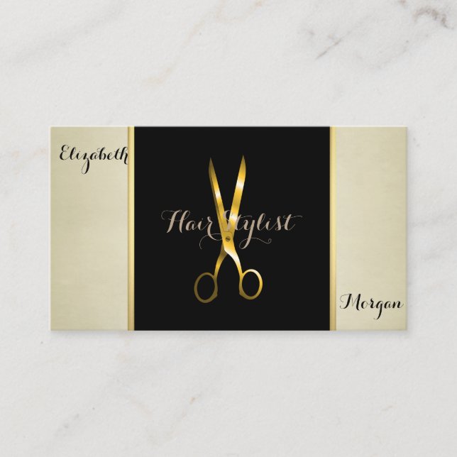 Elegant Sophisticated Modern Business Card (Front)