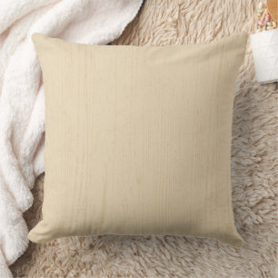 Elegant Spanish White Wood Grain Throw Pillow