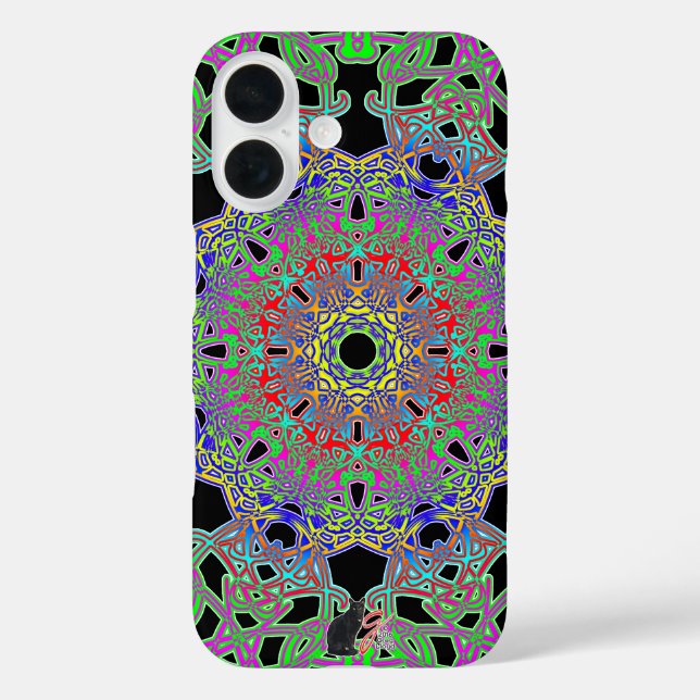 Elegant Spectra Glyph Case-Mate iPhone Case (Back)
