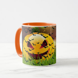 Elegant Spooky Halloween Mug
