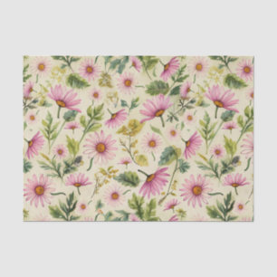 Elegant Spring Floral Tissue Paper