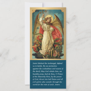 Elegant St. Michael Prayer Religious 