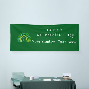 Elegant St. Patrick's Day Party Banner
