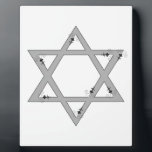 elegant star of david plaque<br><div class="desc"></div>