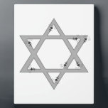 elegant star of david plaque<br><div class="desc"></div>