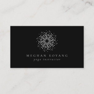 Elegant Starburst Logo Business Card