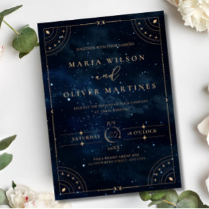 Elegant Starry night Wedding Celestial Wedding