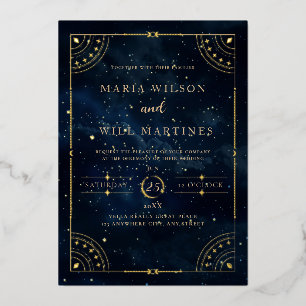 Elegant Starry night Wedding Celestial Wedding
