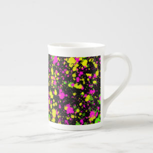 Elegant Starry Sky Multicolored Luxury Astronomy Bone China Mug