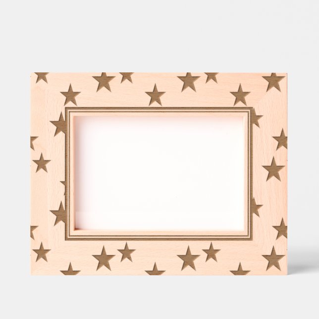 Elegant Stars Etched Frames (Front)