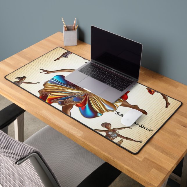 "Elegant Steps Unite" Desk Mat (Office 2)