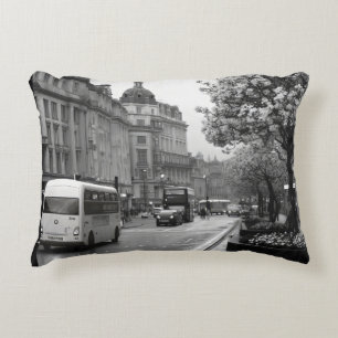 Elegant Street View  Accent Pillow
