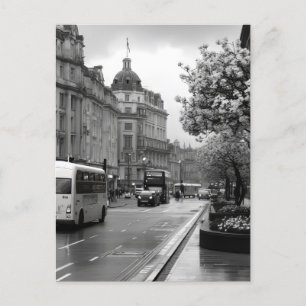 Elegant Street View  Postcard