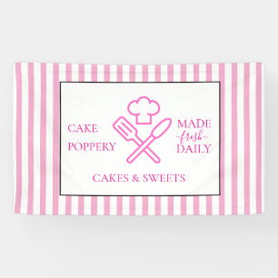 Elegant Striped Banner