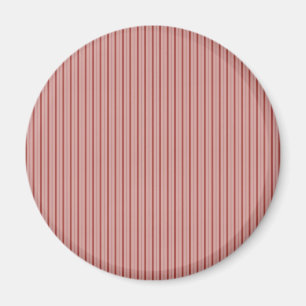 Elegant Stripes Pink Magnet