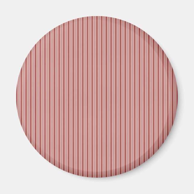 Elegant Stripes Pink Magnet (Front)