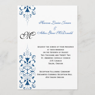 Elegant Strokes Invitation