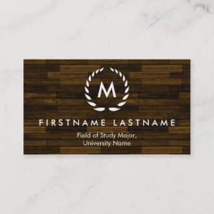 Elegant Student Business Cards