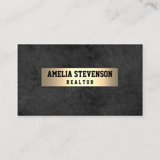 Elegant style business card (Front)