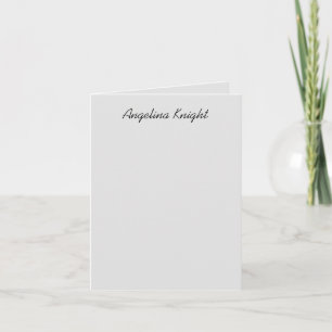 Élégant stylé tendance unique écriture manuscrite 