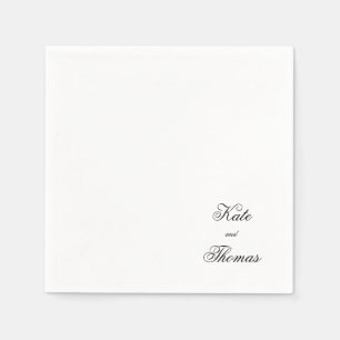 Elegant Stylish Chic Modern Simple Minimalist Napk Napkin