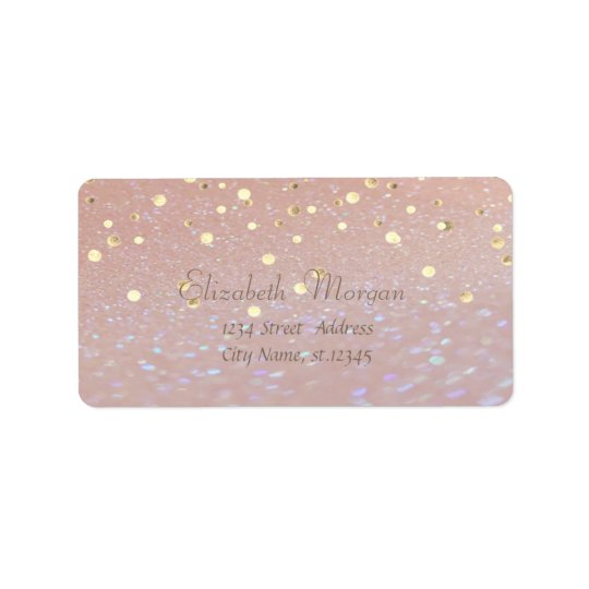 Elegant Stylish ,Fux Gold Foil Confetti