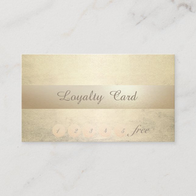 Elegant Stylish, Luminous , Stripe  Loyalty Card (Front)