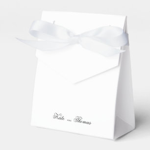 Elegant Stylish Minimalist Chic Simple Classy Favor Box