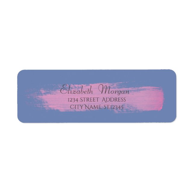 Elegant Stylish Modern Watercolor Brush Stroke (Front)