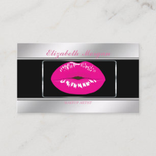 Elegant Stylish Proffesional Lips Business Card